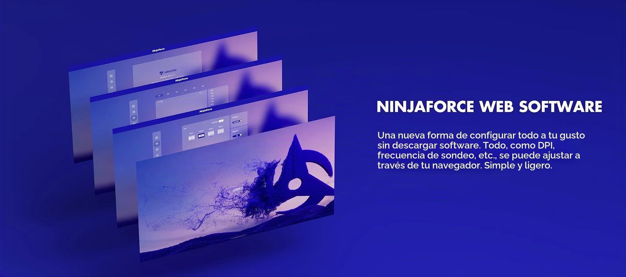 Ninjutso Sora V2 8K - Ratón inalámbrico para juegos (39 g) - Sensor AIMNINJA, 26000 DPI, receptor SnappyFire 8K incluido, policarbonato, blanco