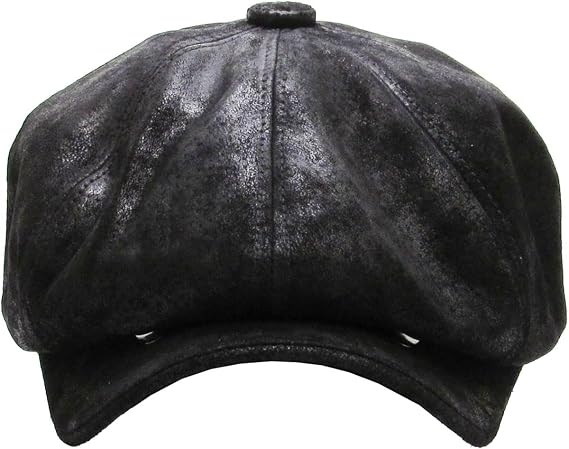 KBETHOS Leather Ascot Made in USA Ivy Collection Classic Newsboy Caps