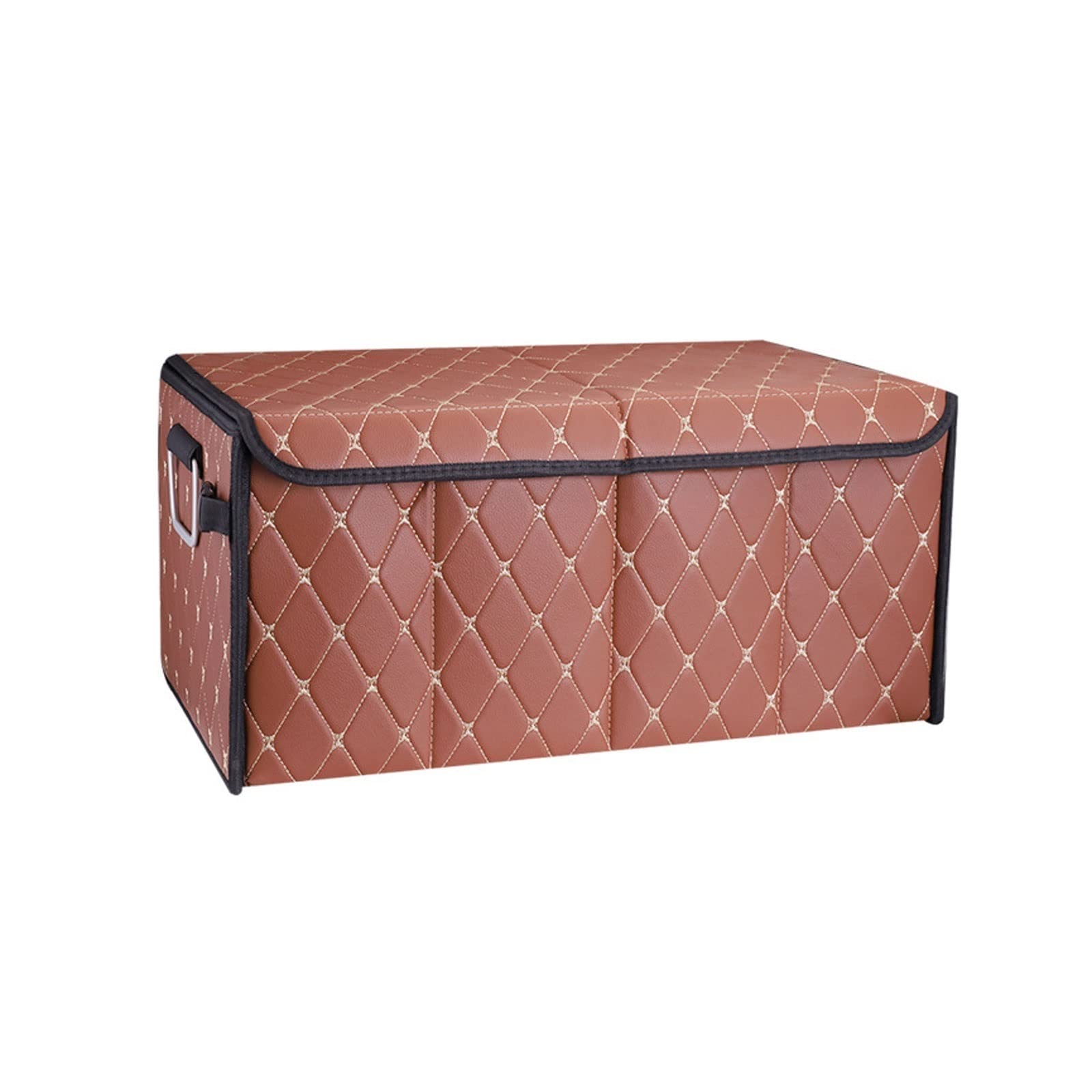 Dfrywdgsey D Frywdgsey Multifunctional Foldable Car Trunk Storage Box With Cover(D)