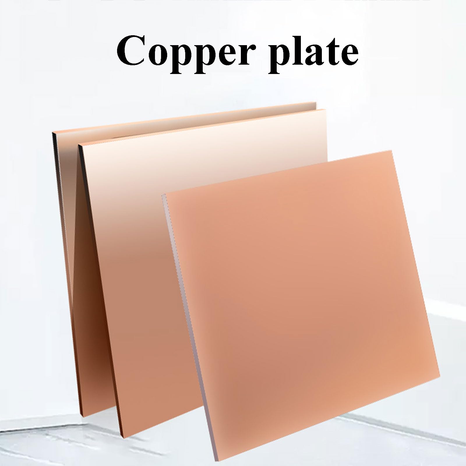 Kupfermetallblech, T2-Kupferbleche 1,2 mm in verschiedenen Größen for Basteln(200X300X1.2Mm)