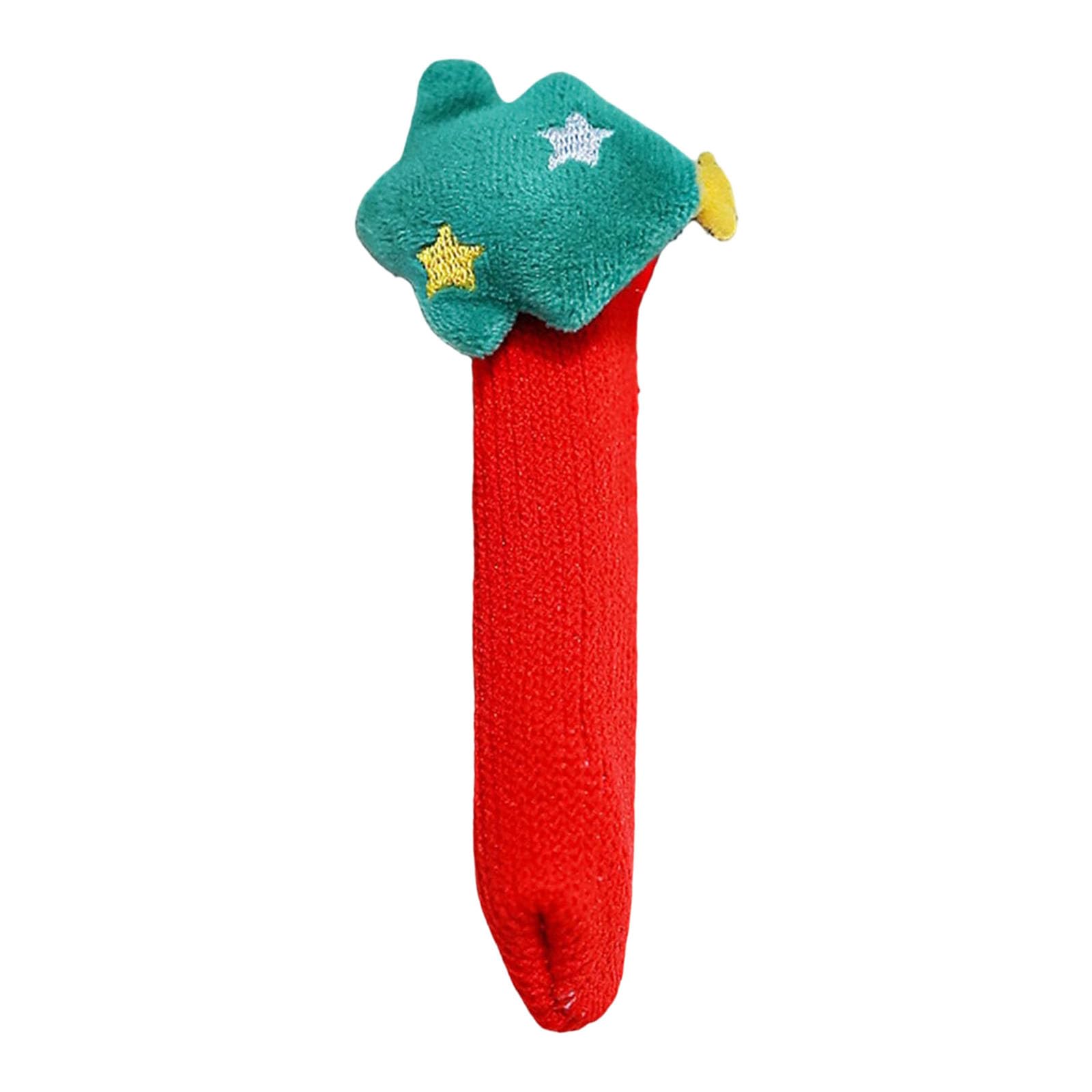Piceioep Santa Soft Door Handle Cover Holiday Party Decoration with Child Safe Padded Design User Friendly Fabric Christmas Home Accessories