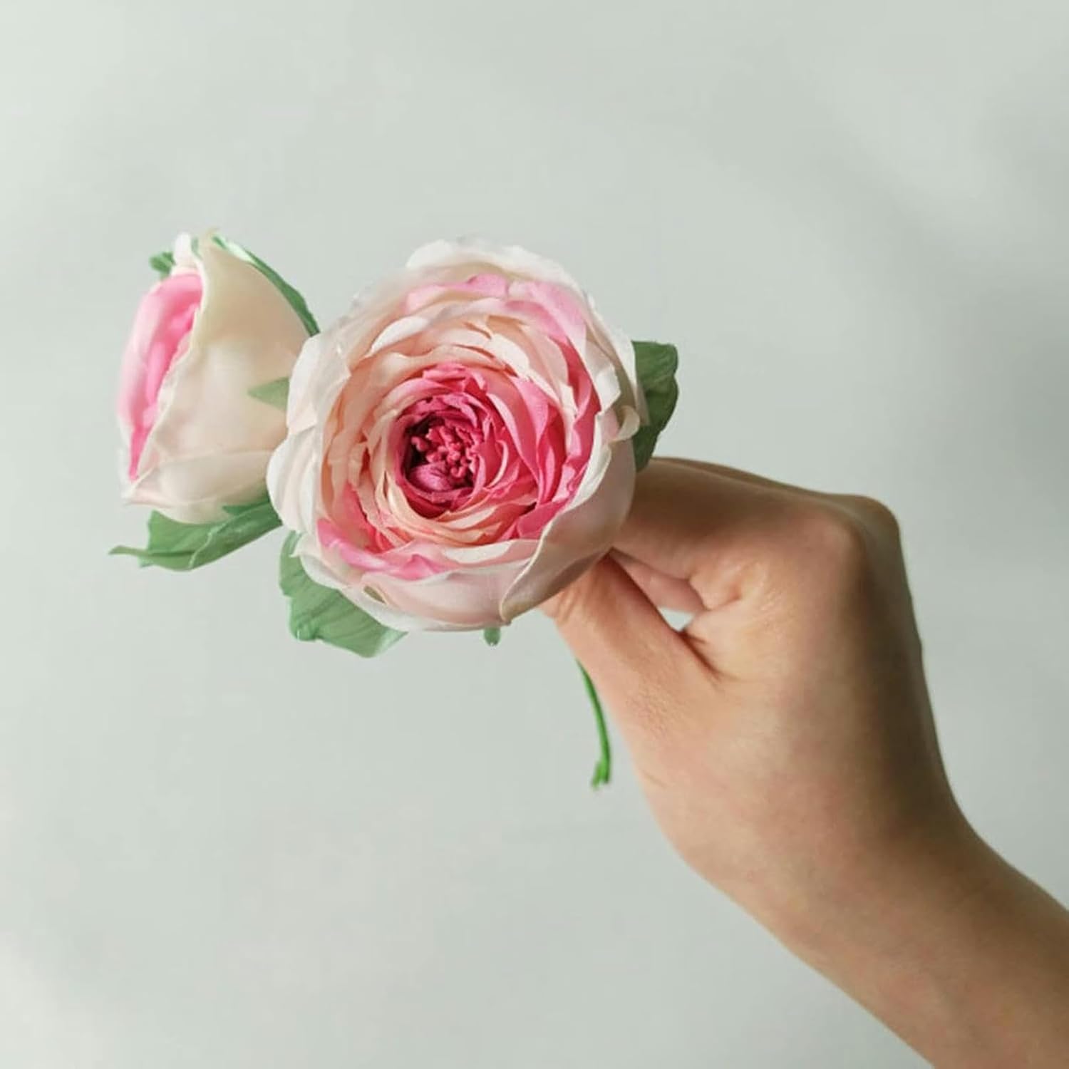 Electric Fabric Flower Maker, with 27 Ironing Heads, Adjustable Temperature, Artificial Fabric Flower Making Tools, Floral Leaf Ironing