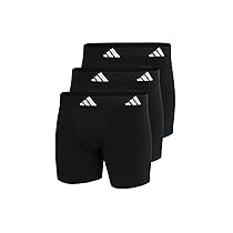 adidas Boxer da Uomo (Confezione da 3), 000 Nero, L