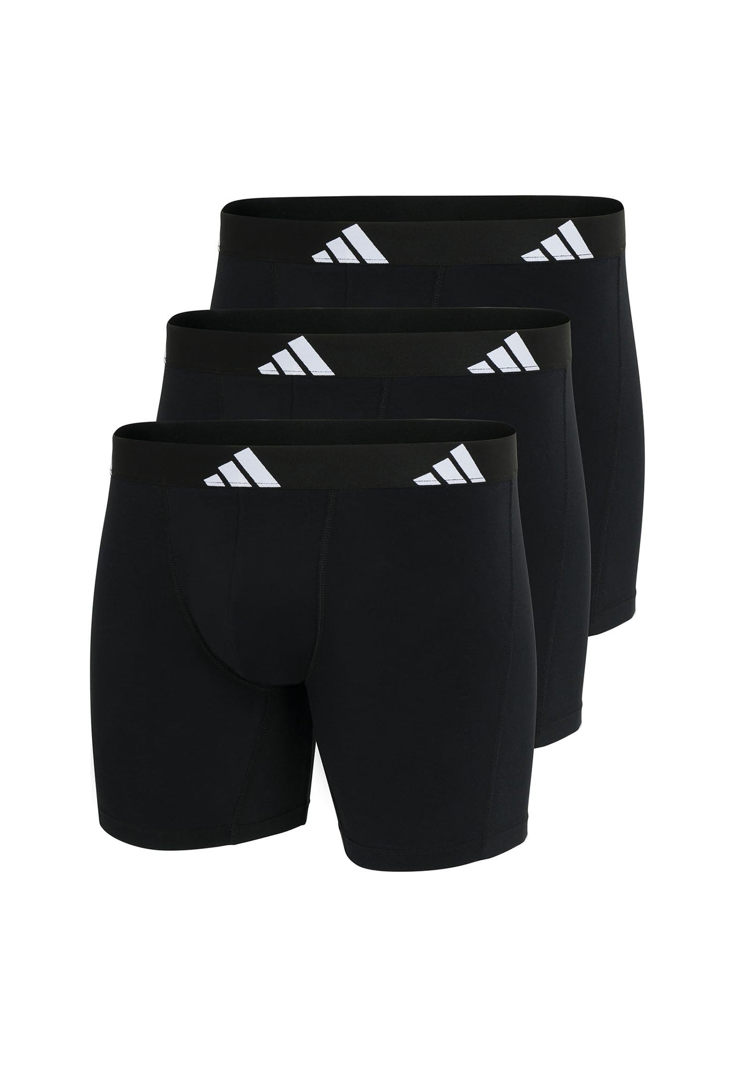 adidas Mens Boxer Shorts Pack of 3 000 Black X-Large 000 Black X-Large