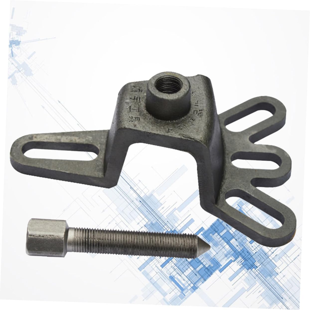 Tricycle Brake Drum Removal Tool Cast Motorcycle Repair Tool for Rear Brake Pad Disassembly Lightweight and Easy to Use