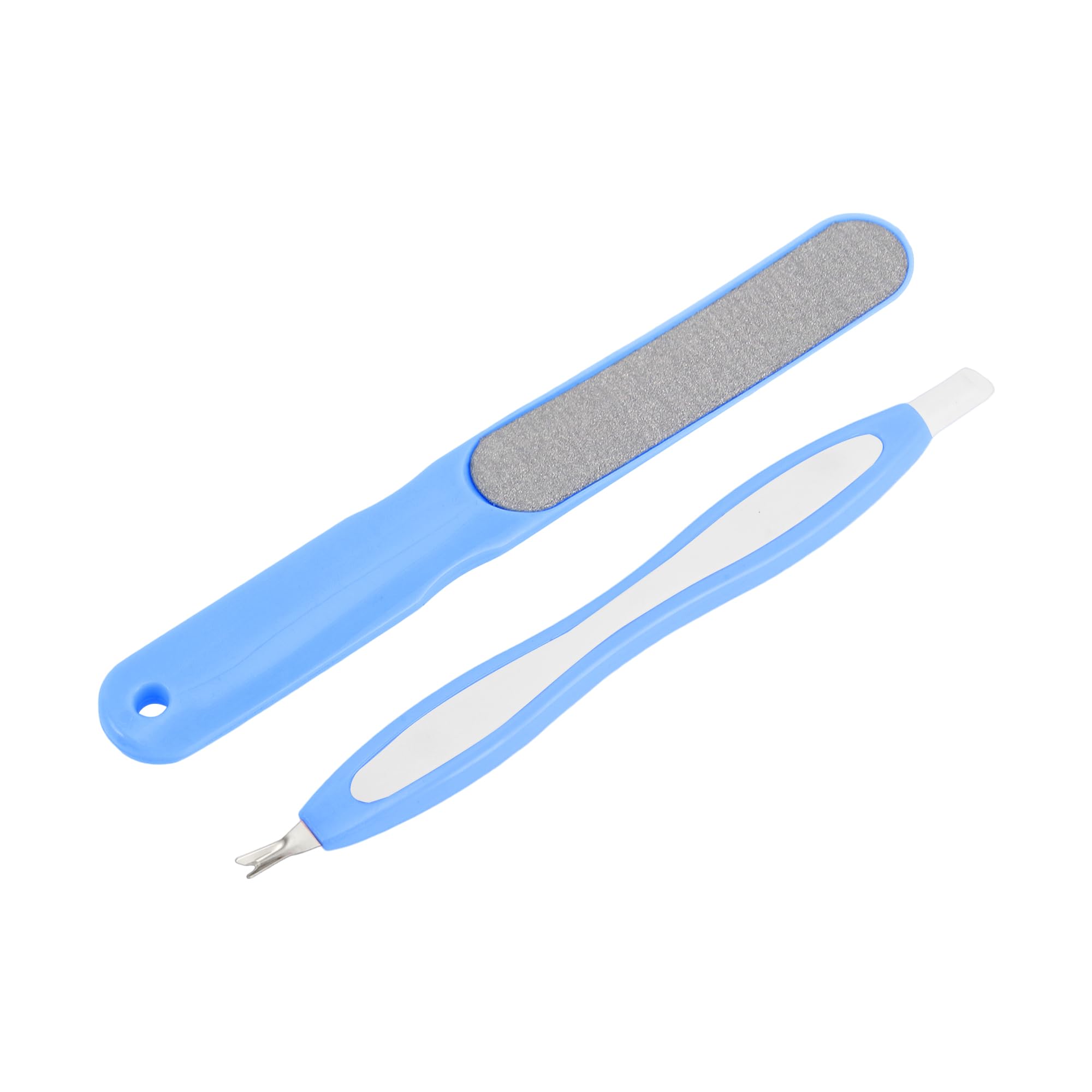Generic Durable Multifunctional Nail File Manicure Tool Kit Blue 1 Set
