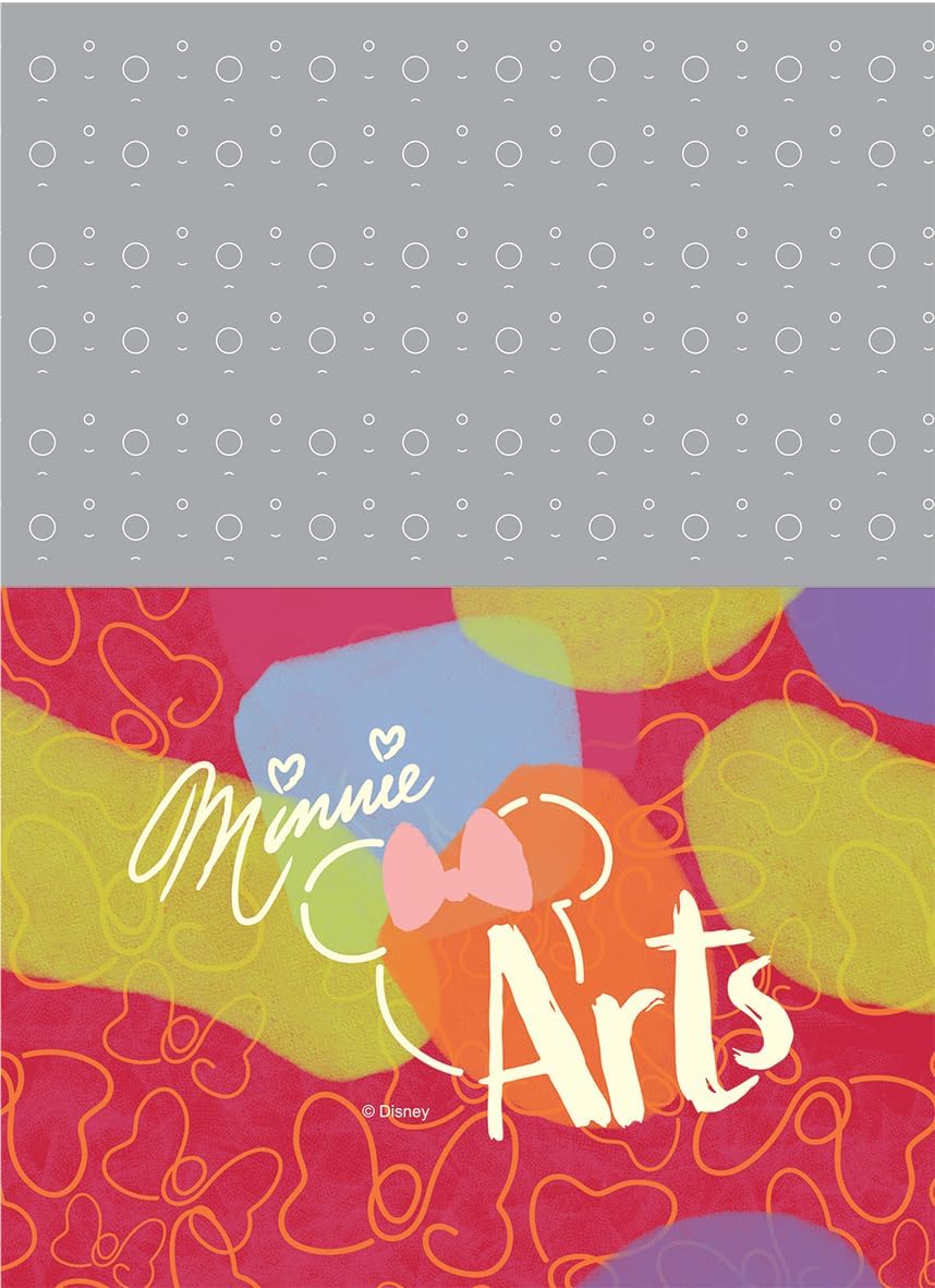 Caderno Espiral Univ CD 1 Matéria 80 Fls Minnie Arts Make FSC - Jandaia