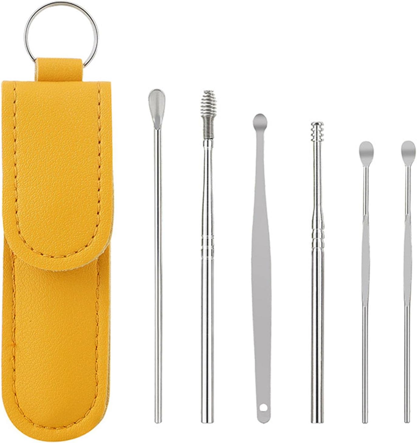 Chestea Spring Wax Ear Cleaning Tool,Ear Wax Picking Tool
