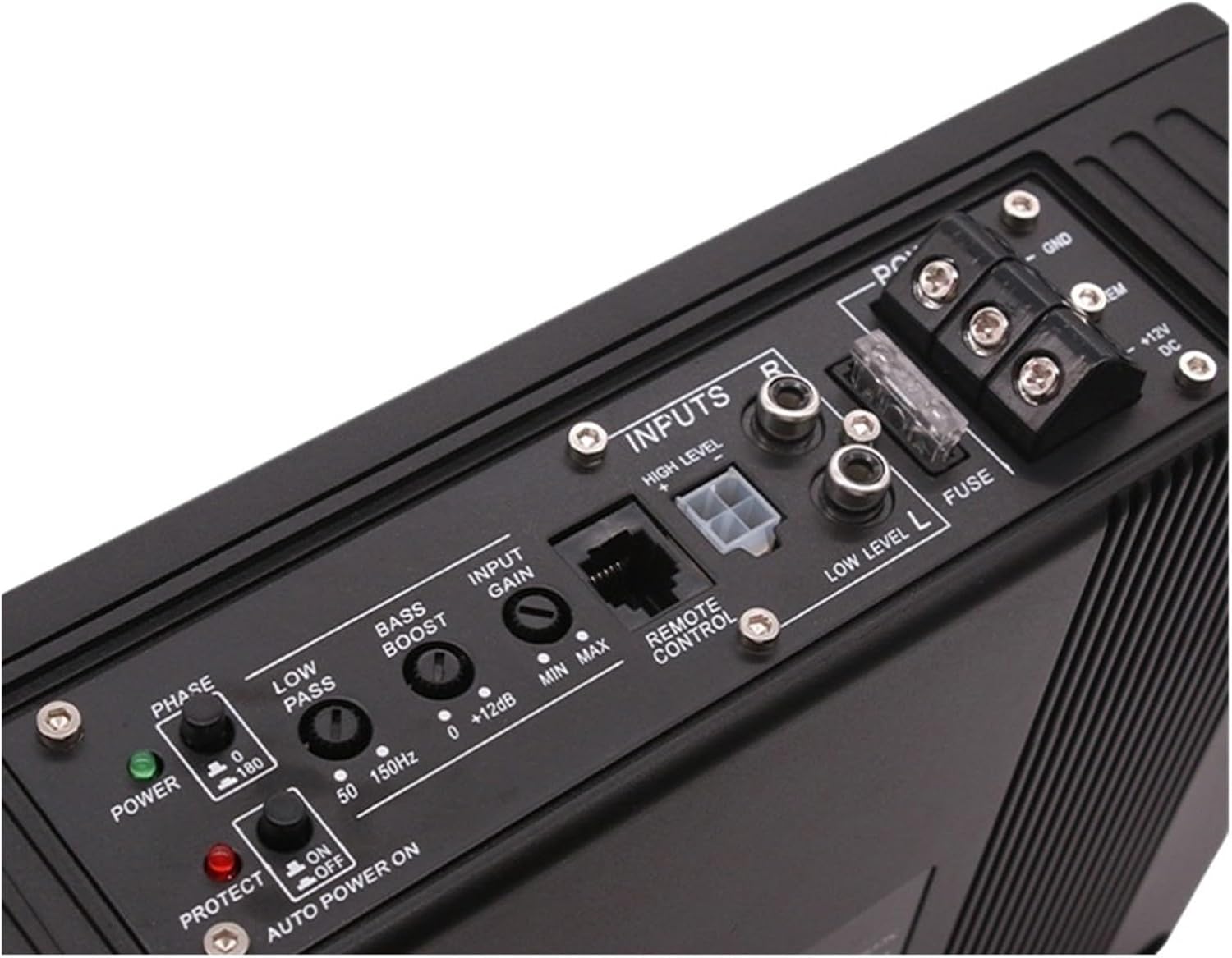 9 Inches 600W HiFi Slim Under-Seat Super Bass Car Subwoofer Powered Car Speaker Amplifier Speaker Audio Processor Music Player