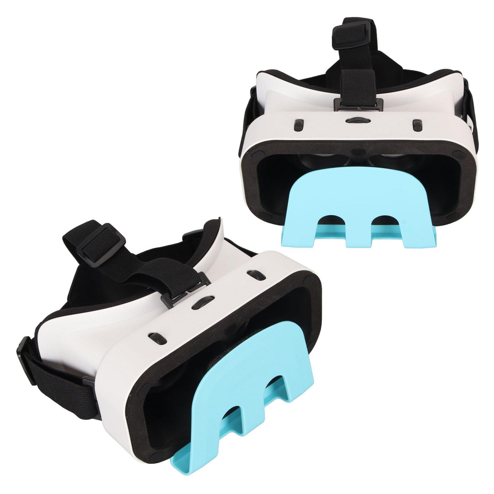 Cuffie VR, Occhiali per realtà Virtuale 3D per Switch con Lente Regolabile e Archetto, Compatibili con Miopia Inferiore a 600 Gradi