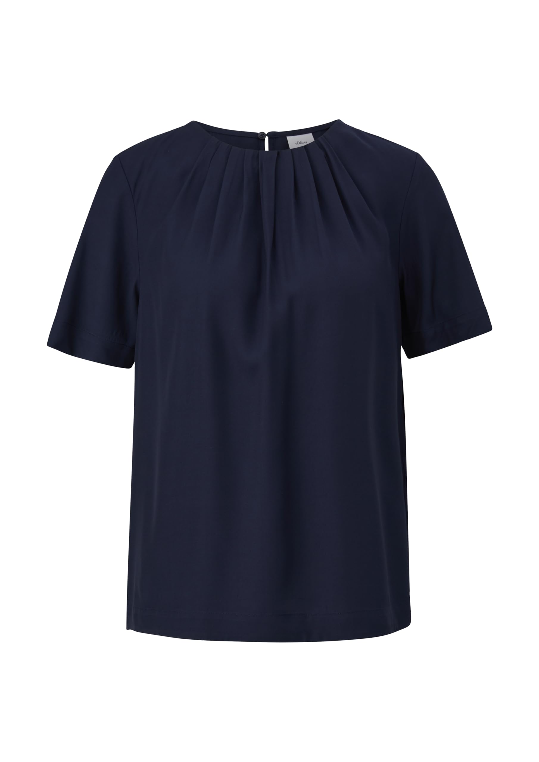 s.Oliver Black Label Damen 2142726 Bluse Kurzarm (1er Pack)
