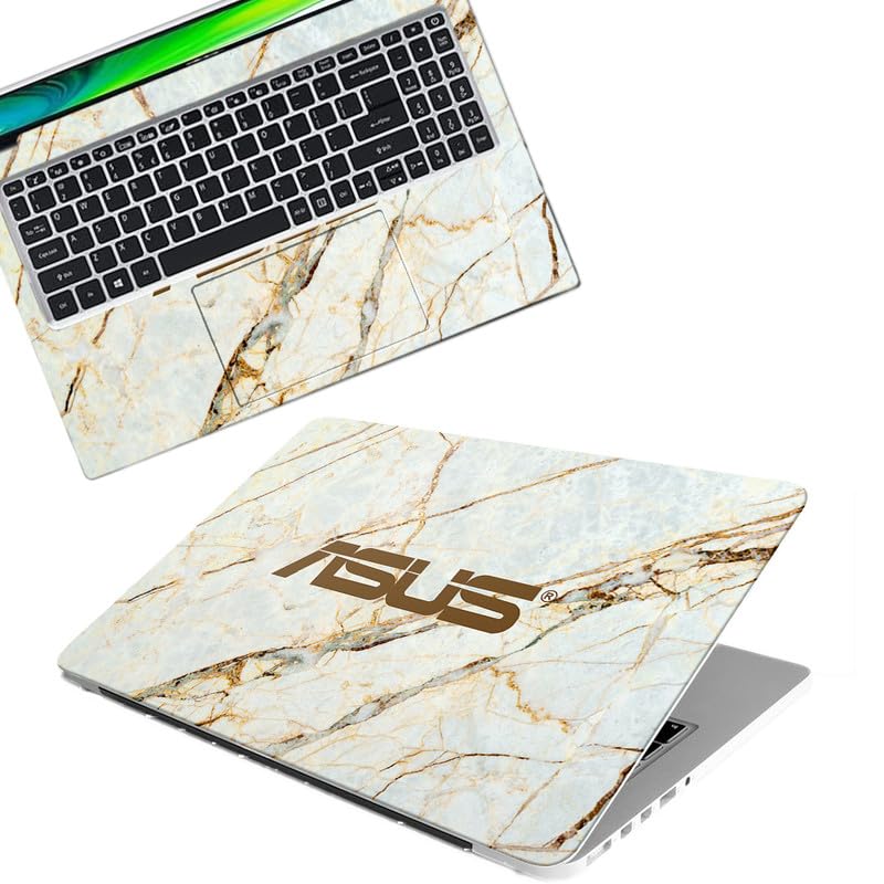 DSGN 200 Full Body Laptop Skin Bubble-Free| Laminated & Removable | HD Quality Sticker for Laptops Upto 15.6 Inches Compatible with Asus