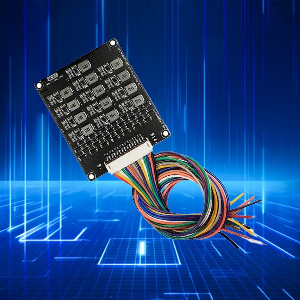 Active Balancer 1,2A Equalizer 14S Li-Ion Lifepo4 Energietransferplatine LTO Lithiumbatterie 14S
