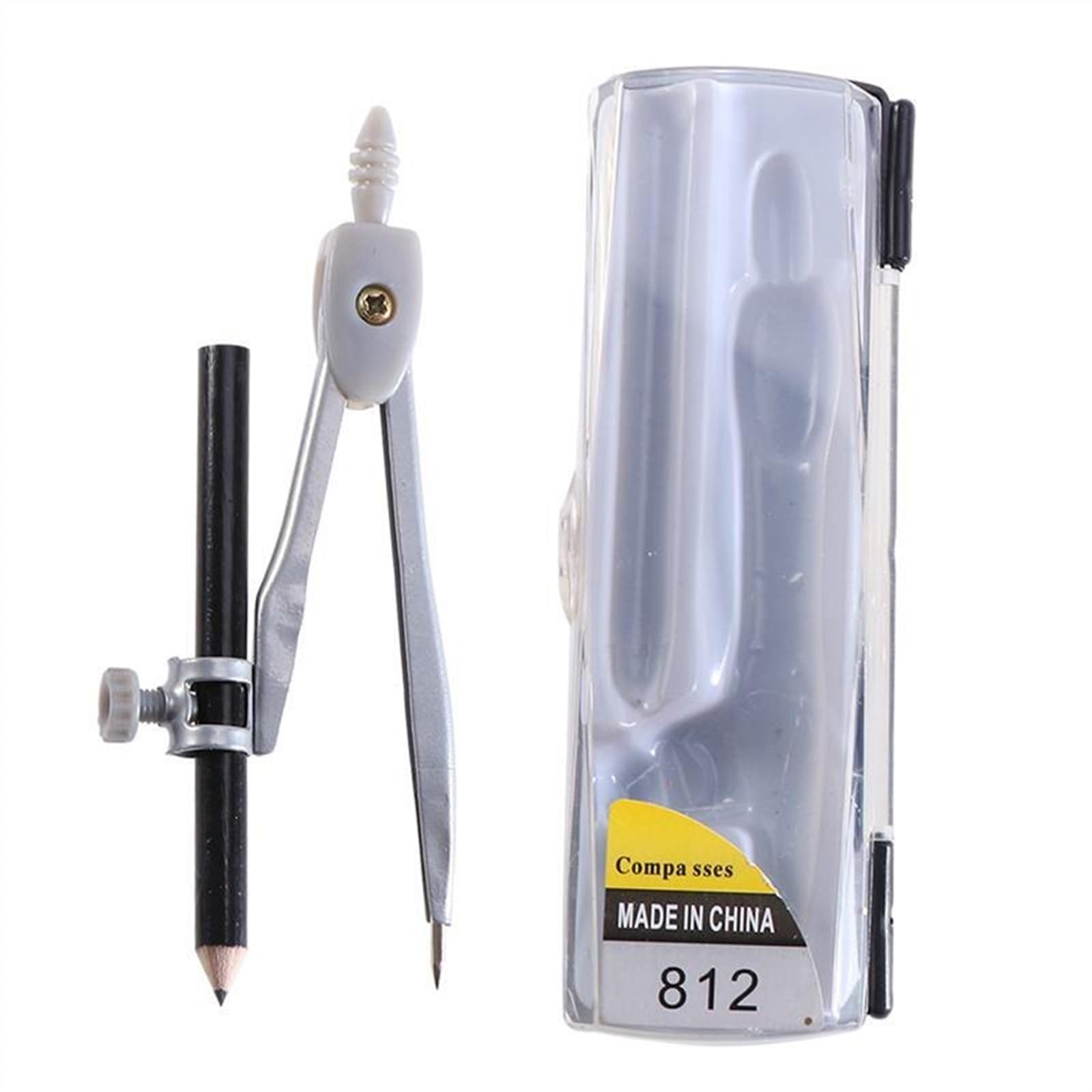 Zirkel Geometrie-Werkzeug Zirkel Geometrie-Zeichenwerkzeug Mathematik-Set Metallwerkzeug Schreiner-Profi-Zirkel Schülerzirkel-Set Zeichenwerkzeuge Geometrie-Werkzeugset