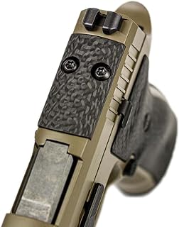 Optic Cover Plate Compatible with Sig Sauer P320 - G10 & Carbon Fiber - LOK Grips