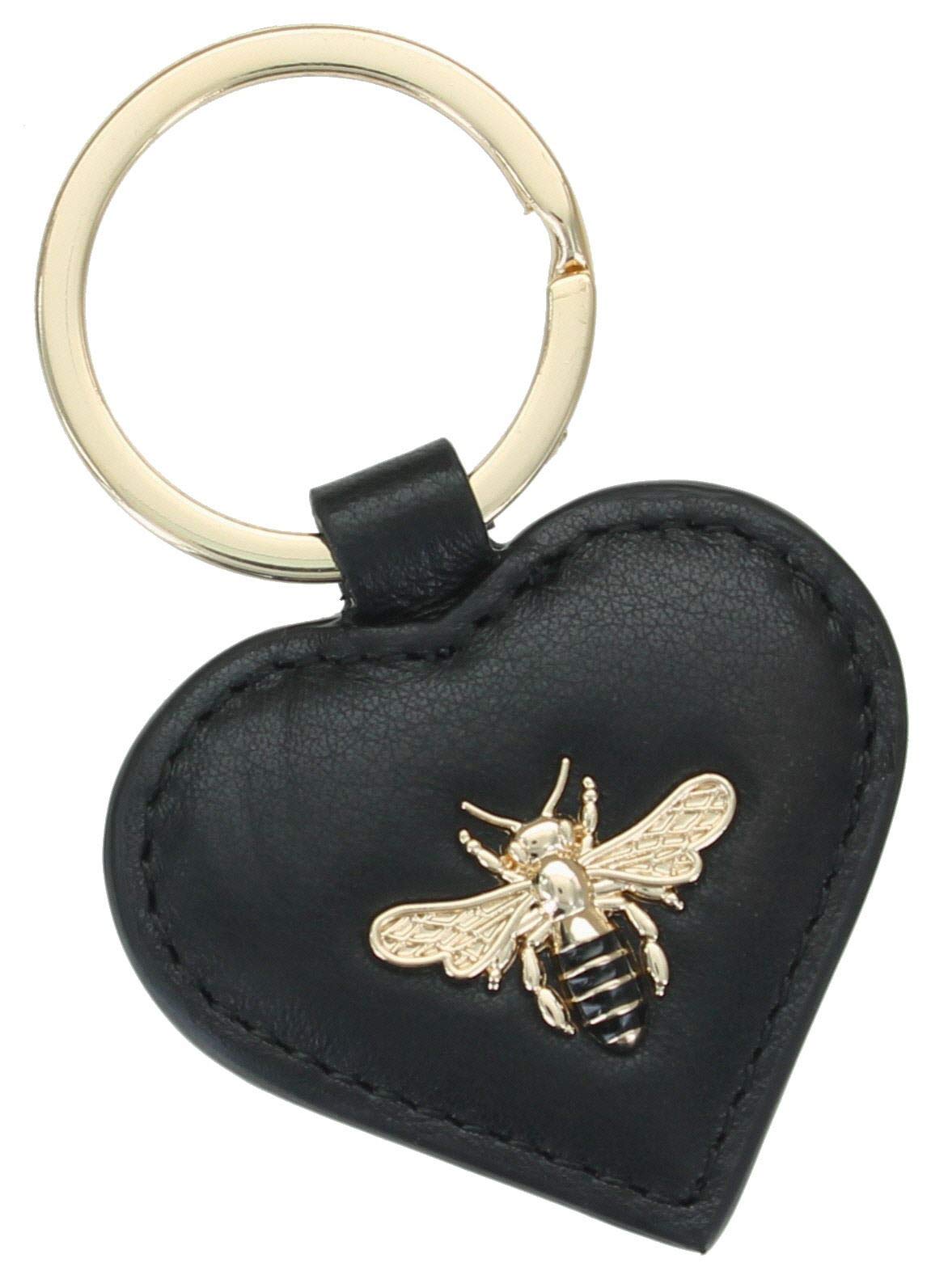Mala Leather Black Mason Collection Leather Keyring 5154_27