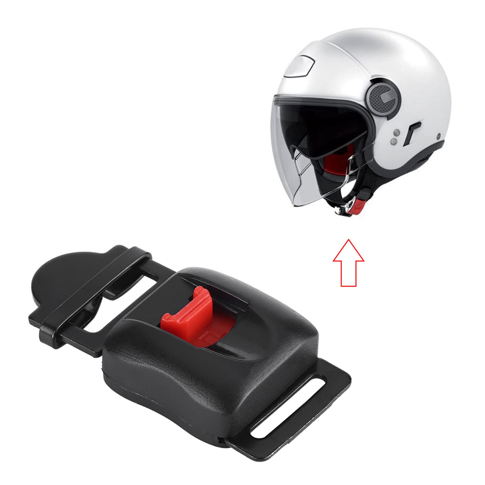5Pcs Helmet Quick Release Buckle, Universal Motorcycle Helmets Speed Clip Chin Strap Quick Release Disconnect Buckle Helmets Premuim