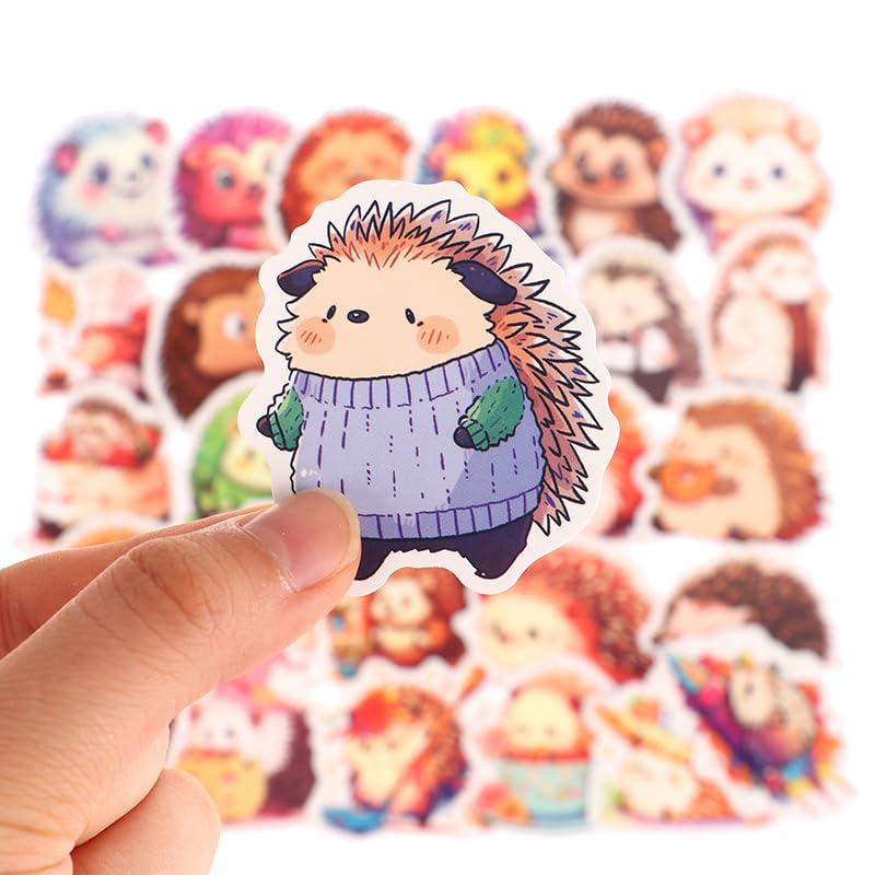 Lot De 60 Autocollants Mignons En Forme D'œuf Paresseux Kawaii Pour