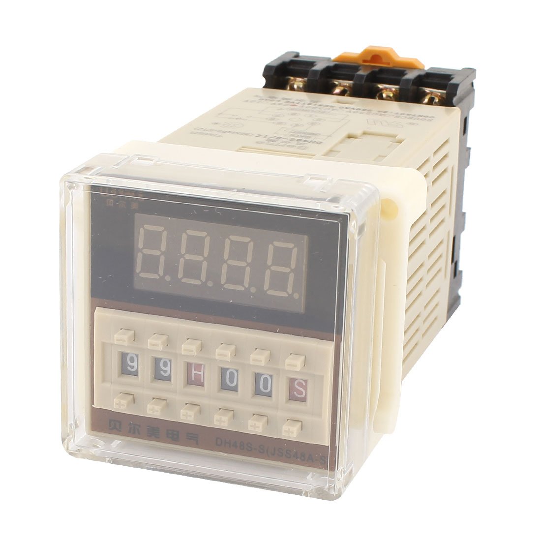 Gvbaepieo One Color Dh48s-S Dc24v 8-Pin 0.1S-99H Power On Time Delay Relay W Socket