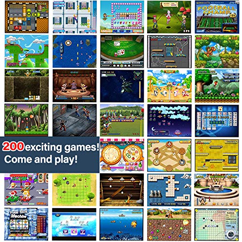 GBD Kids Mini Retro Arcade Game Cabinet Machine with 200 Handheld Video Games 2.5'' Display Joystick Buttons Game Player for Kids Boys Girls Birthday Christmas Gifts Electronic Novelty Toys - Thumbnail 7