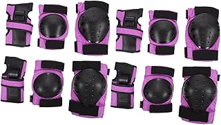 BESPORTBLE 12 Pçs/Conjunto Equipamento De Proteção Para Adultos Joelheiras Esportivas Joelheiras Para Adultos Equipamento De Patinação Para Crianças Equipamento De Patinação Ciclismo