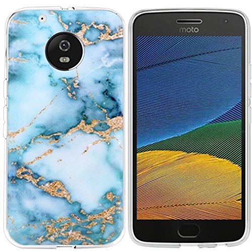 Case for Moto G5 Plus & MUQR Replacement Rubber Gel Silicone Slim Drop