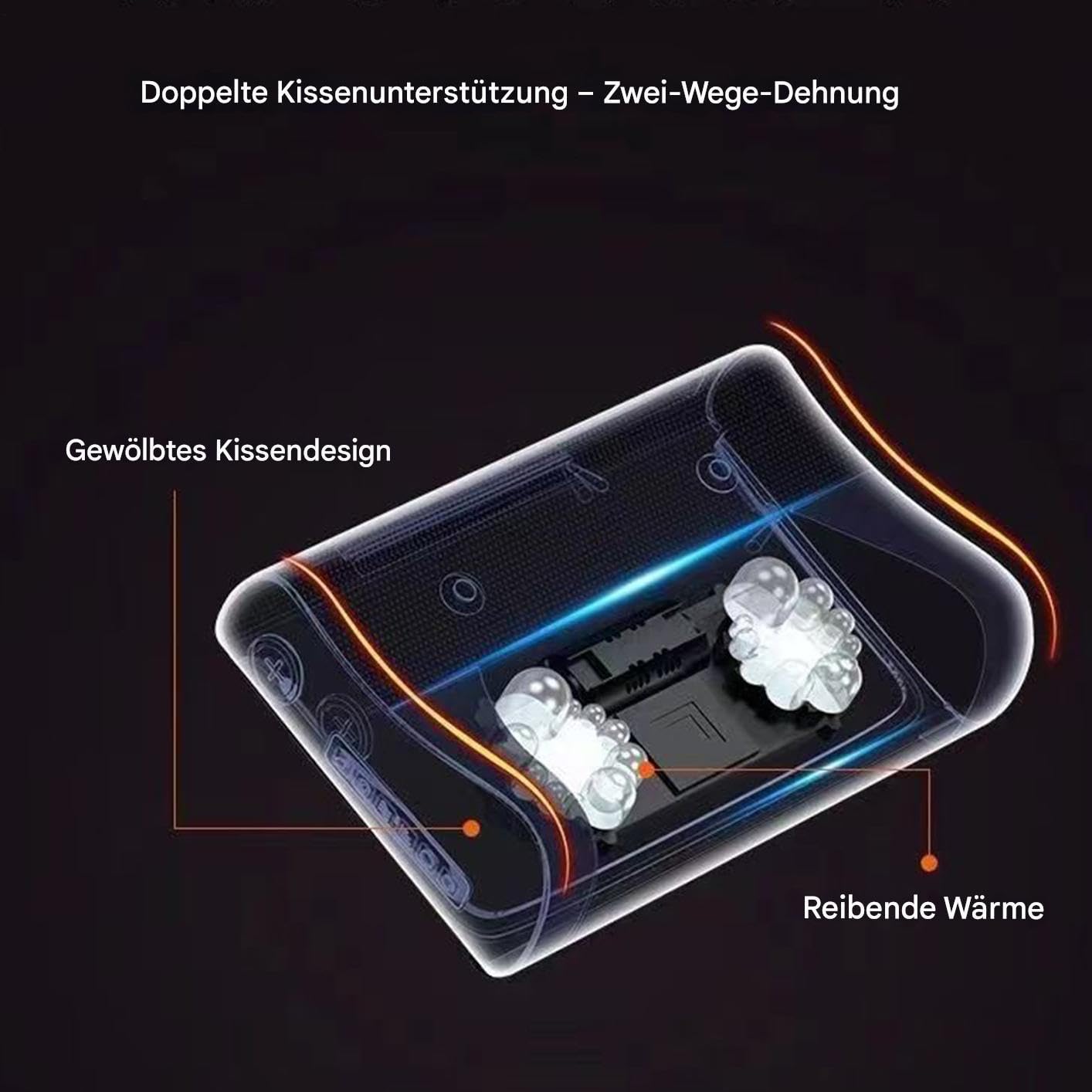 Massagekissen Entspannungs Nackenkissen Mit Wärme