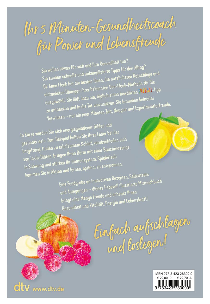 ENERGY! in 5 Minuten: Gesünder Tag für Tag mit der Doc-Fleck-Methode - Ein Mitmachbuch, das Ihr Leben verändert
