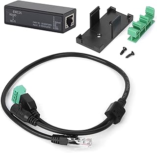 RS485 WiFi Serial Server,WiFi Serial Server,RS485 to WiFi Serial Server Built in Antenna Wireless Communication Module RJ45 Interface