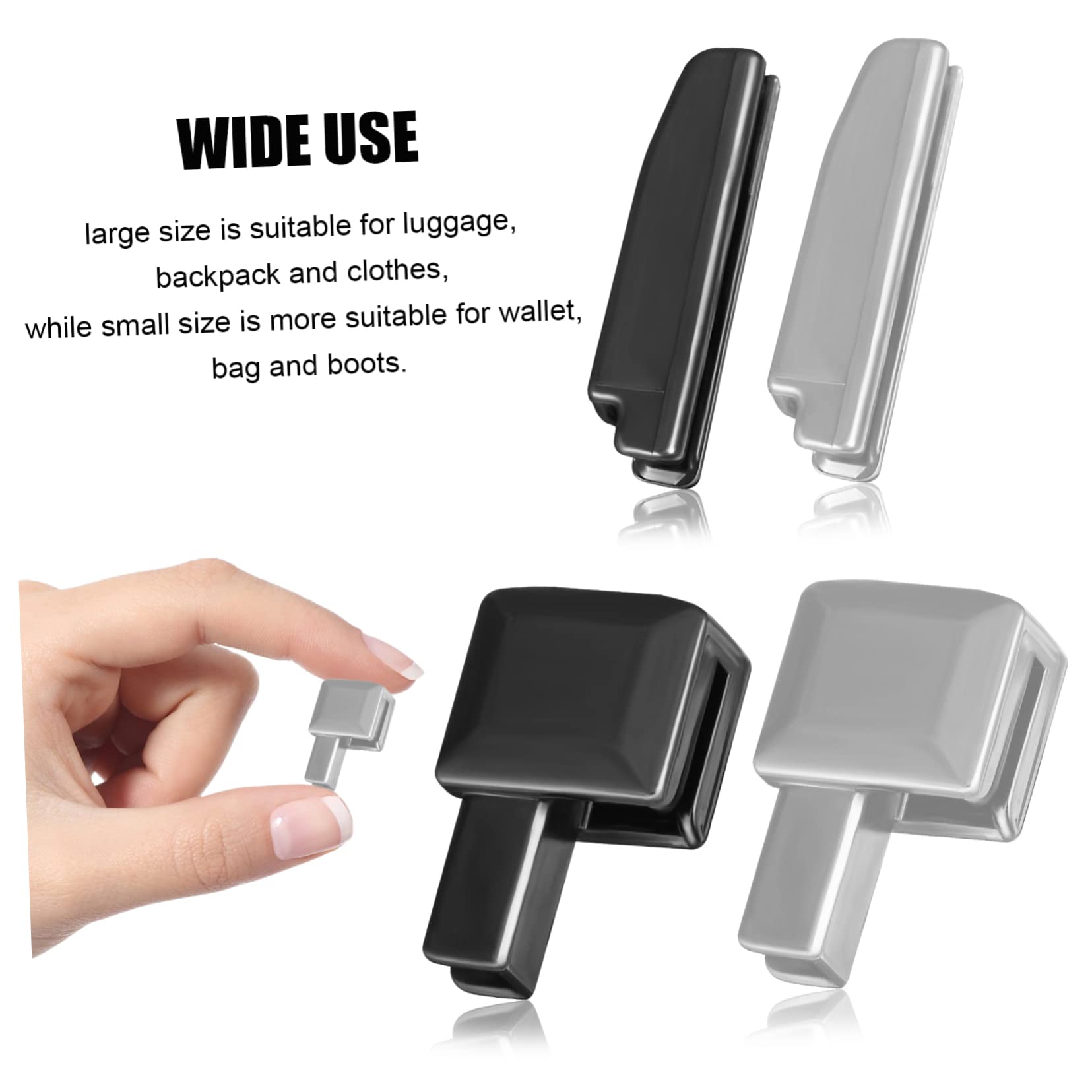 Tofficu 4piezas Kit De Reparación De Cremalleras De Metal Accesorios Para Ropa Chaquetas Jeans y Mochilas Solución Rápida y Fácil Para Cremalleras Dañadas