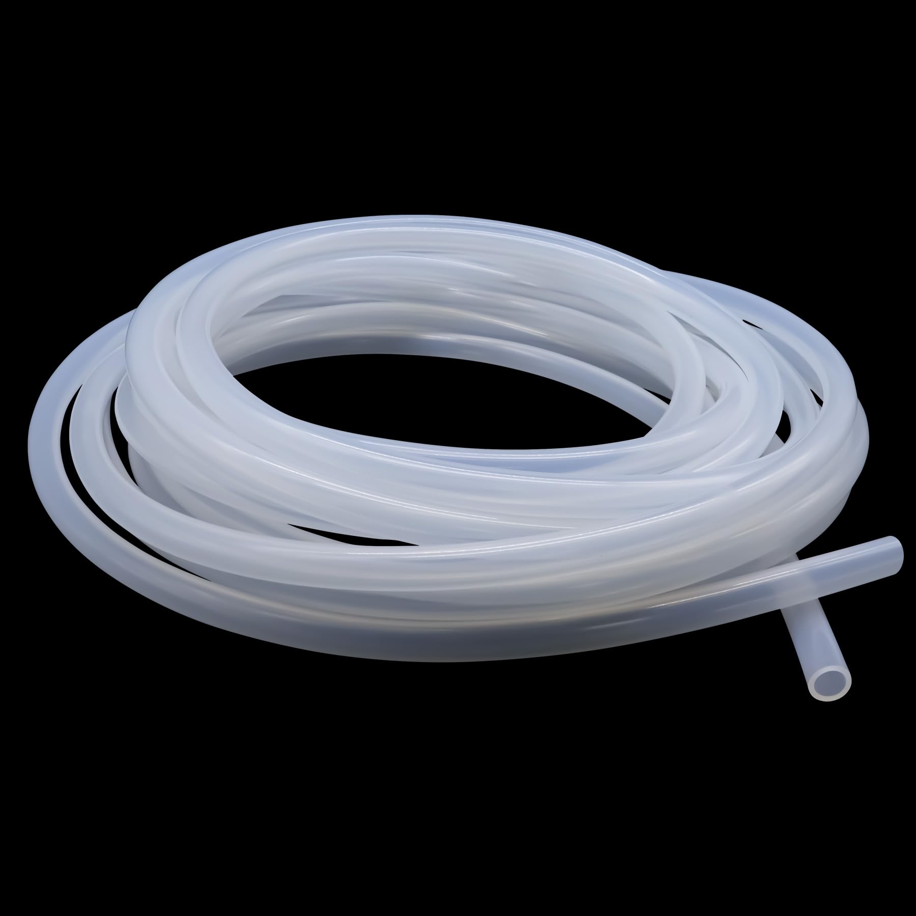 Tubo in silicone 15 mm ID x 18 mm OD 6 metri, flessibile per uso alimentare, tubo in silicone trasparente per acqua e aria