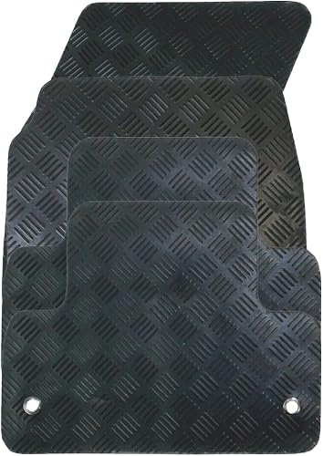 Miniatura 5 de Juego de alfombrillas de coche a medida compatiblesreemplazo para alfombras de terciopelo SsangYong Korando, con almohadilla para el talón,