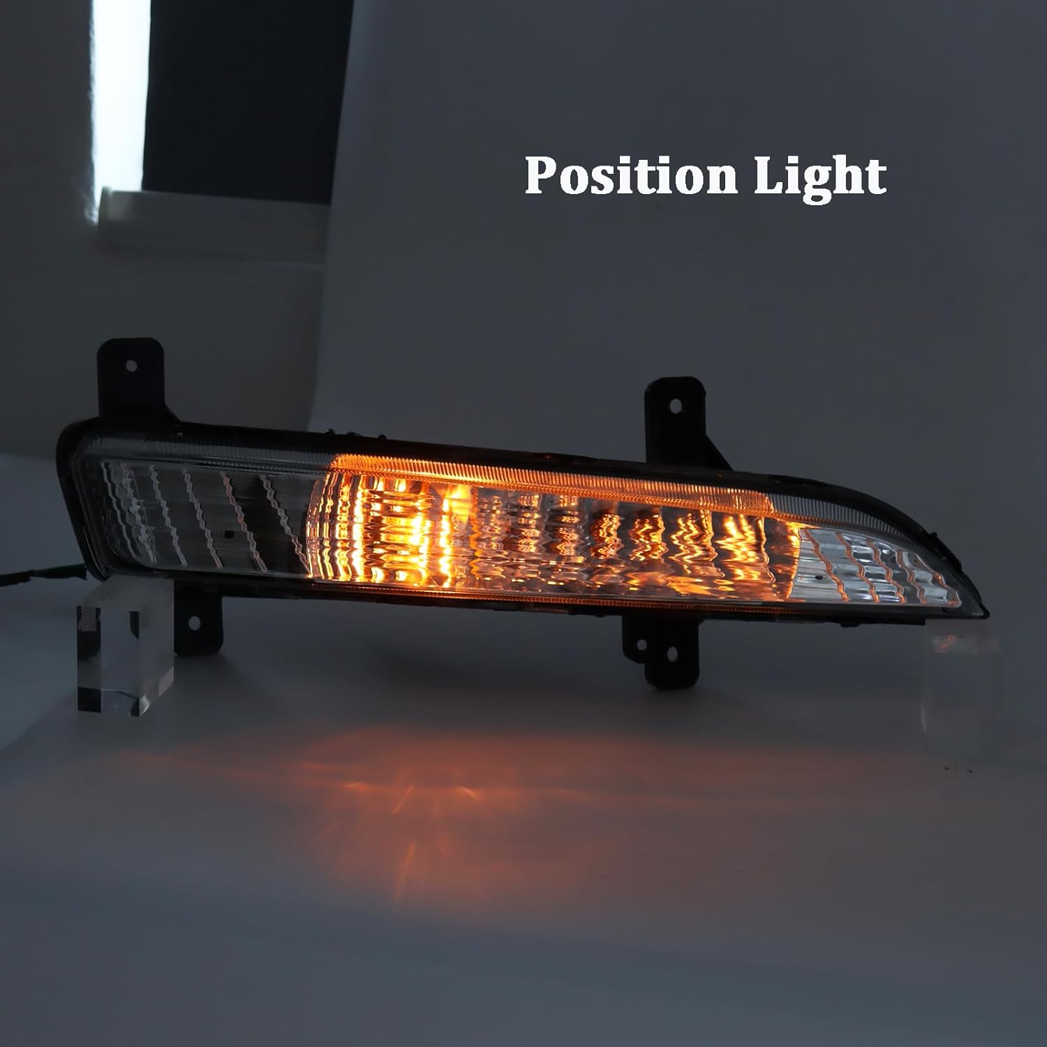 Right Passenger Side Turn Signal Light Fit for 2013-2017 Chevy Traverse Chevrolet Front Signal Lamp W/Bulbs Corner Light Fog Light Assembly Running Light GM2531135 23305609