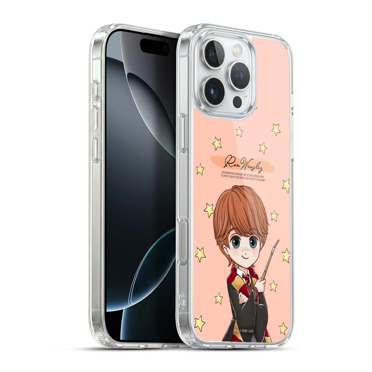 Head Case Designs Licenciado Oficialmente Harry Potter Patrón Luna Reliquias de la Muerte XXXVII Caso Funda de Gel Suave Compatible con Apple iPhone 12 / iPhone 12 Pro — view 66