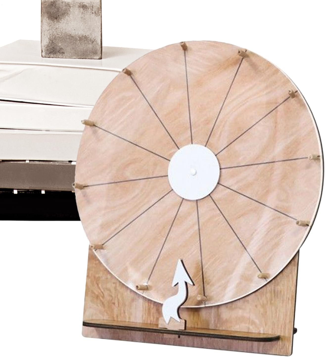 スピナーホイール - 11インチ 木製ドライイレース スピナーホイール | 消せるゲーム ナイト用品 大人 ティーン イベント オー