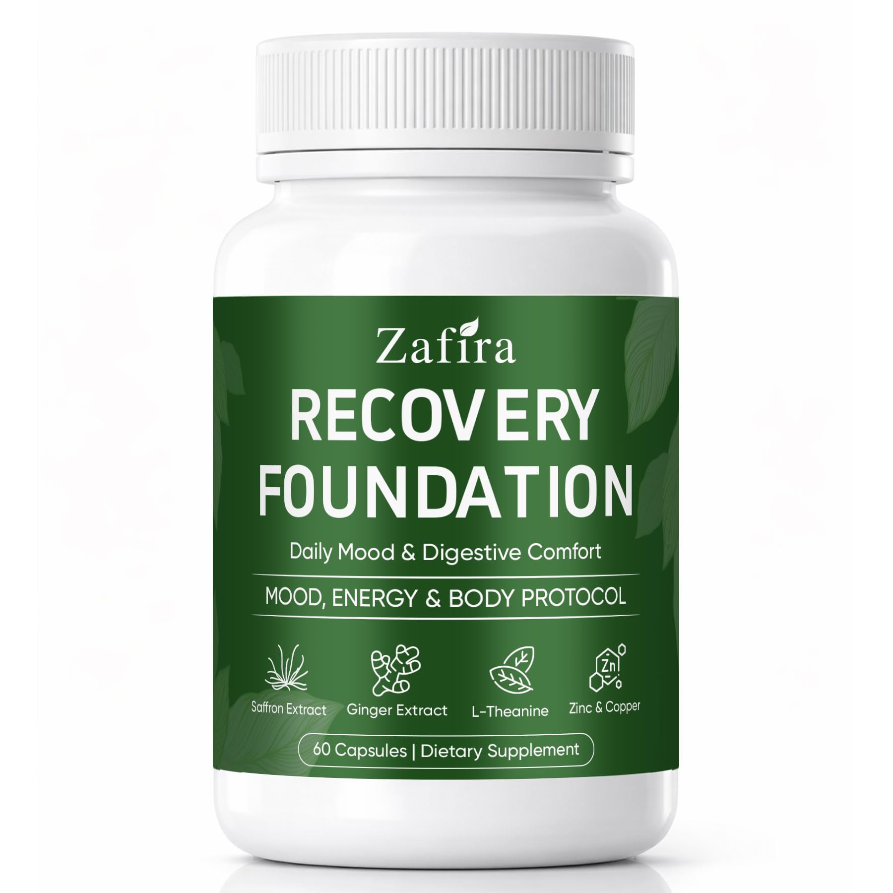 Amazon.com: GLORAMD Zafira Recovery Foundation Capsules – Mental
