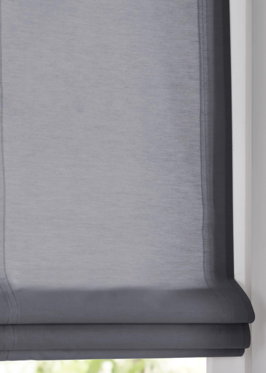 Store Bateau à Oeillets Kessy Biese - Gris - Environ 60 x 142cm