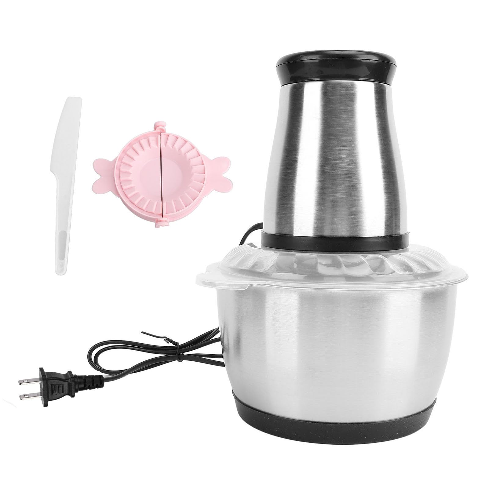 Food Chopper Electric Meat Grinder, Kitchen in the box Food Processors,200W Copper Motor, for Meat fish Vegetable Baby Food