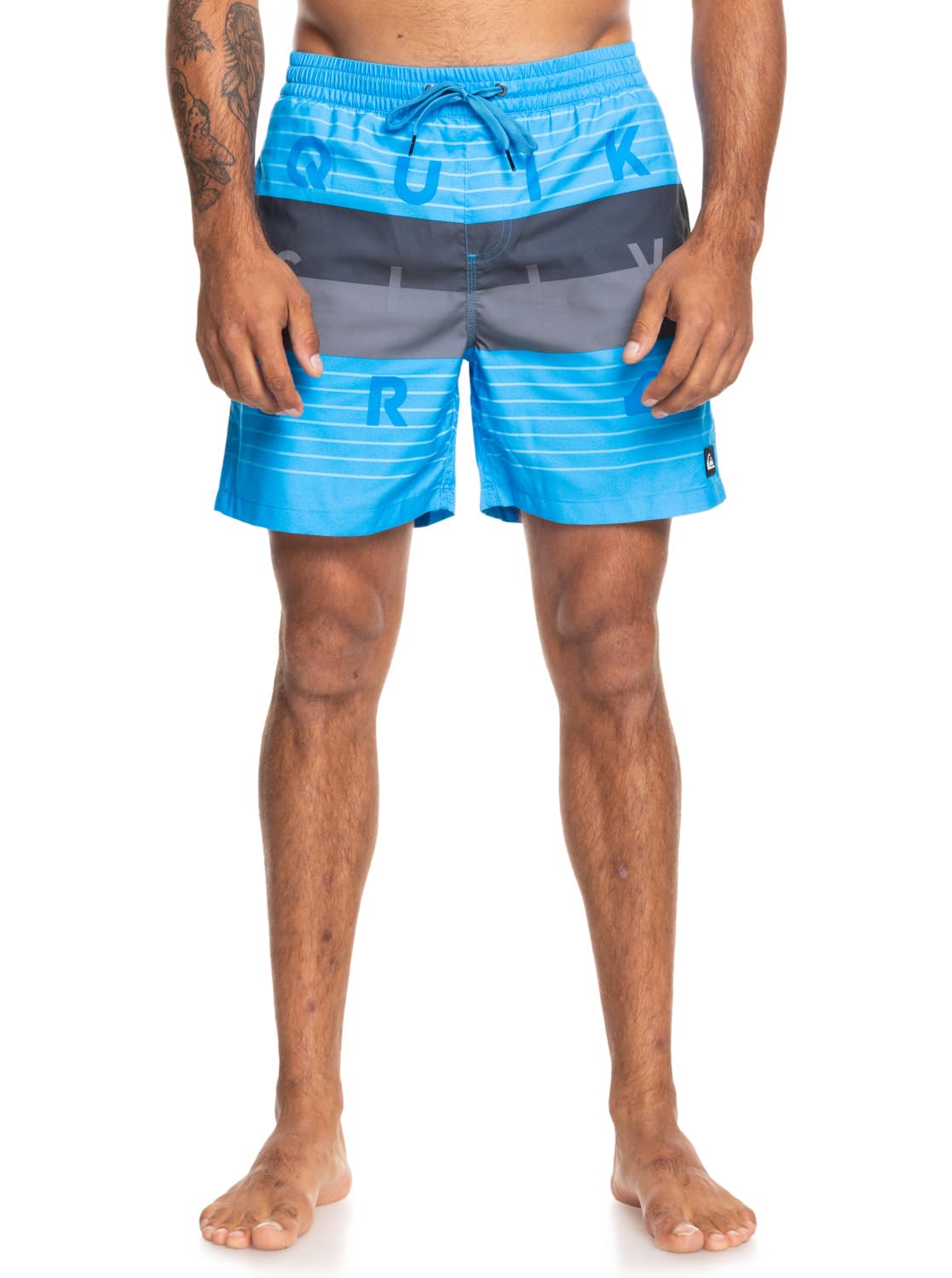 Quiksilver Word Block 17" Bañador para Hombre Hombre