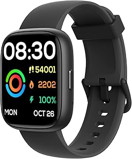 Smart Watch for Men Women with Bluetooth Call 1.83", Alexa Built-in, Blood Oxygen, Fitness&Sleep Tracker, Heart Rate Monit...