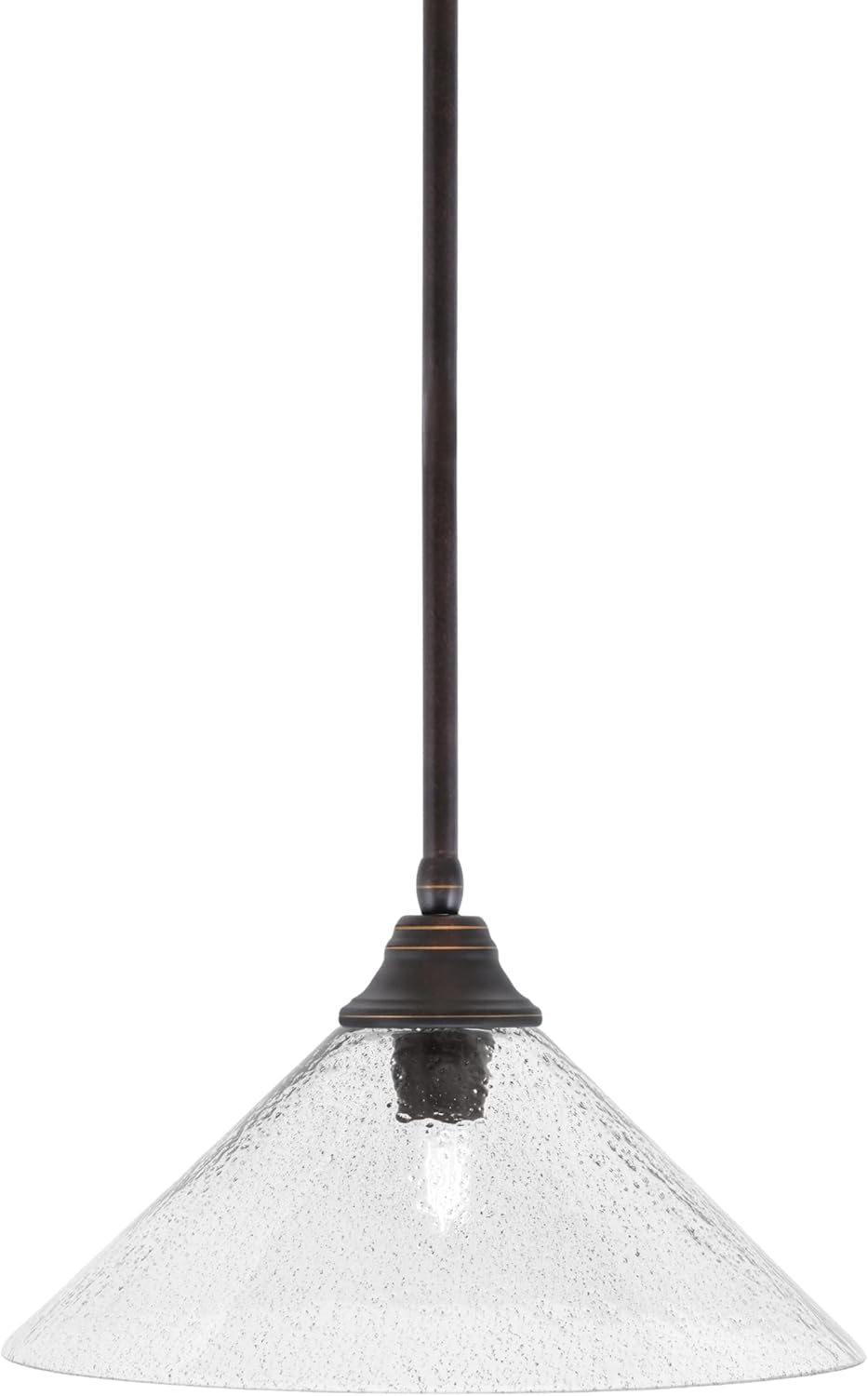 Toltec Lighting 26-NAB-308 Any 3 Light Stem Pendant 16" Bubble Glass