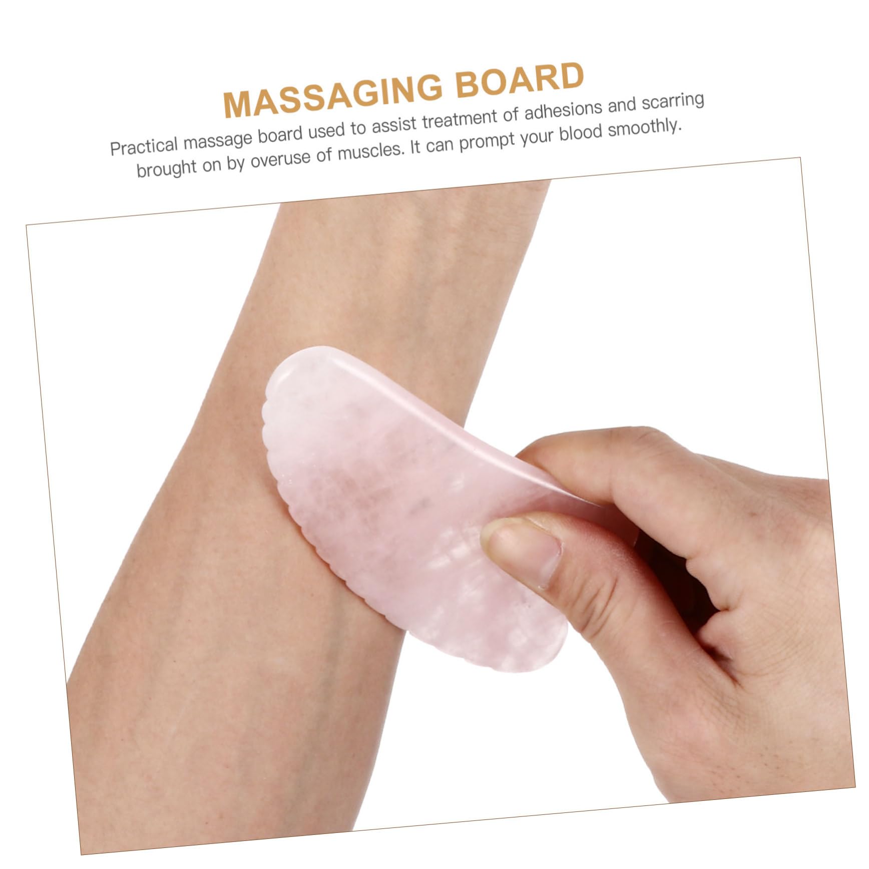 2pezzi Guasha Scraping Board Naturale Per Massaggio Muscolare e Rilassamento Strumento Per Adulto Facile Da Usare Per Corpo e Viso