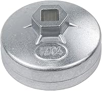 Vista 8 de Llave para tapa del filtro de aceite de 65 mm de diámetro interior en aleación de aluminio, 14 flautas