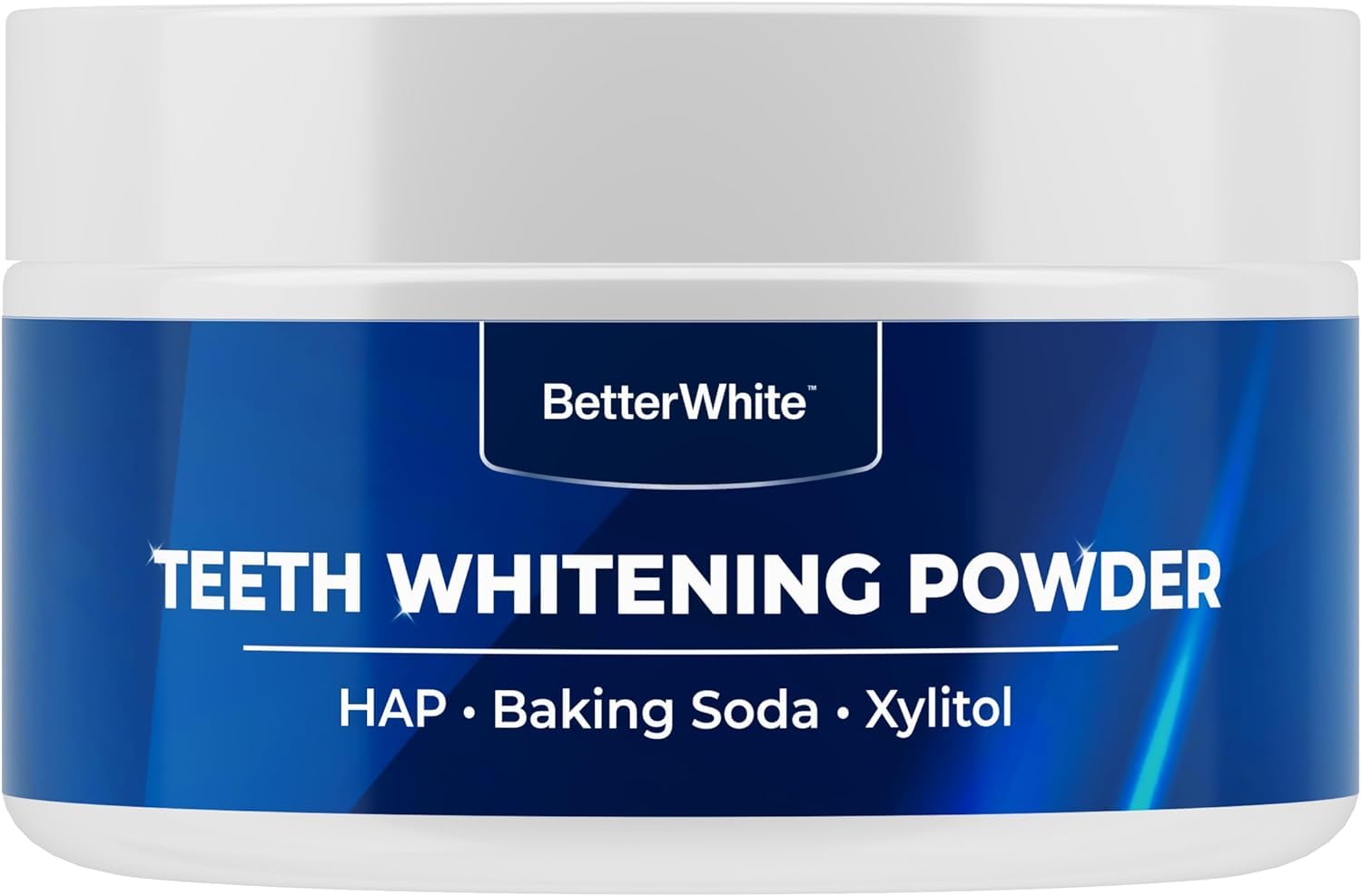 Teeth Whitening Powder - Hydroxyapatite Remineralizing Non-Sensitive Formula - Dentist-Approved Tooth Stain Remover Polisher - Fluoride-Free - 6