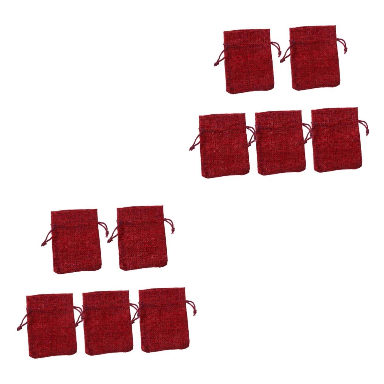 PLAFOPE 2sets Storage Pouches Boys and Girls Drawstring Bags Portable Candy Bag Blue Candy Bulk 50pcs*2