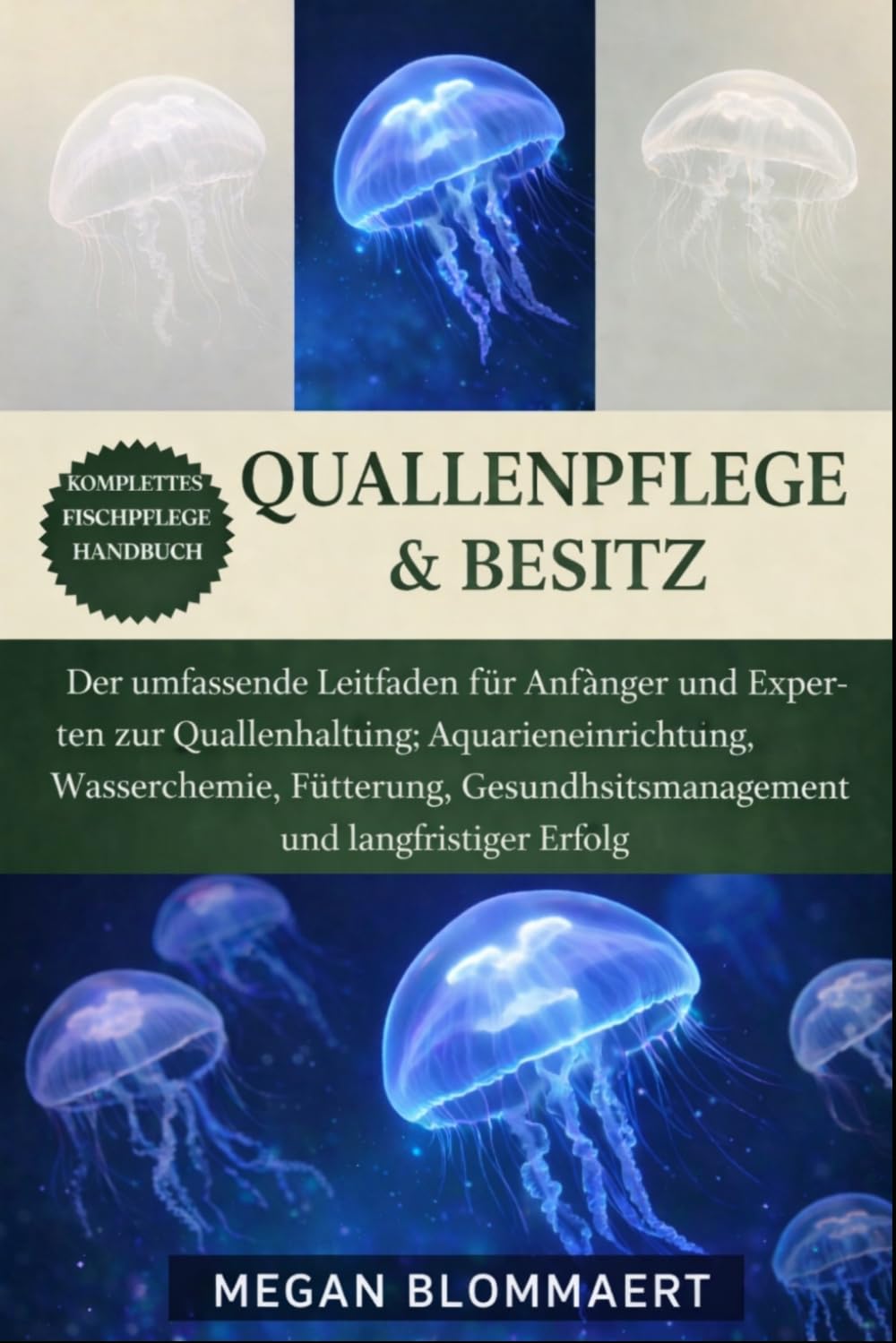 QUALLENPFLEGE & BESITZ: Der umfassende Leitfaden für Anfänger und Experten zur Quallenhaltung: Aquarieneinrichtung, Wasserchemie, Fütterung, Gesundheitsmanagement und langfristiger Erfolg