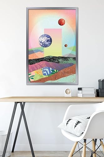 Miniatura 65 de Trends International Abstract Space Wall Poster with Magnetic Frame