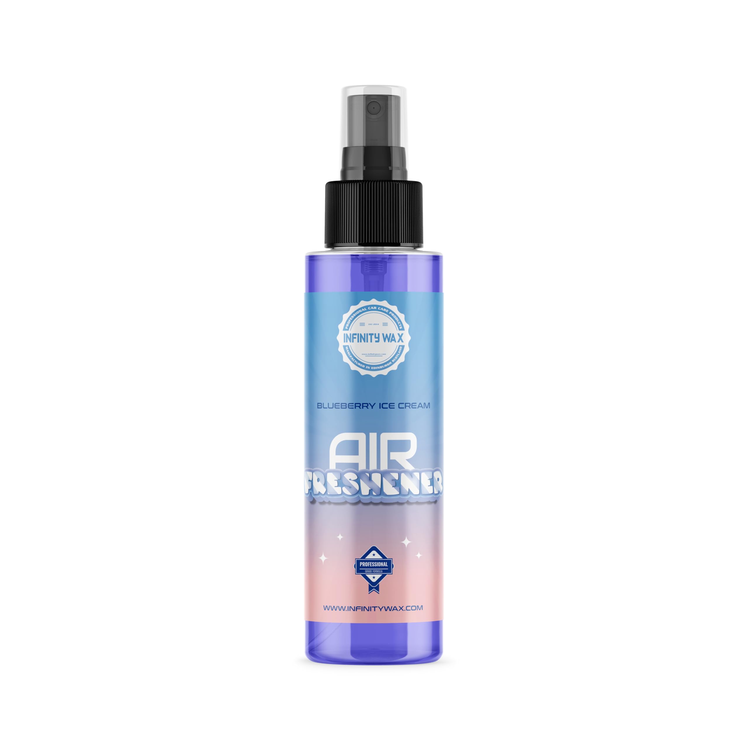 Infinity Wax Blueberry Ice Cream Spray Air Freshener Premium 250mL ICLAIR250BB