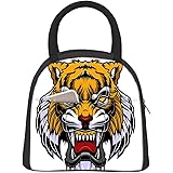 怒号するトラランチ巾着 シンプル 可愛い買い物袋 通勤 通学 キャンプ アウトドア お花見 男女兼用