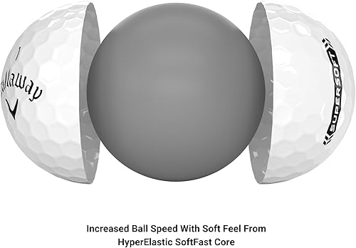 Vista 3 de Callaway Golf Supersoft Golf Balls White
